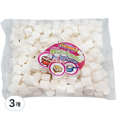 Weeny Beeny 經典棉花糖, 1kg, 3個