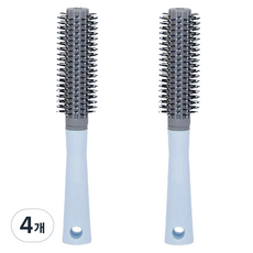 KOSALU 滾梳吹整梳, 4個, 藍色