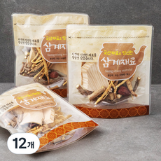 산들 국산재료로 엄선한 삼계재료, 12개, 50g