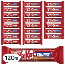 Nestle 雀巢 KitKat 大塊 原味, 120件, 38g