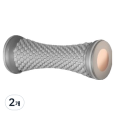 POTENKIT 每日按摩滾輪 19.5 x 8 cm, 2個, 灰色