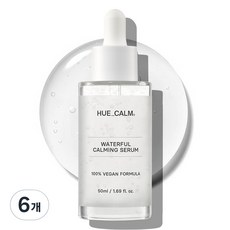휴캄 비건 수분 진정 세럼, 50ml, 6개