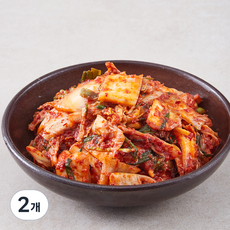 유정임 매운 실비김치, 2kg, 2개
