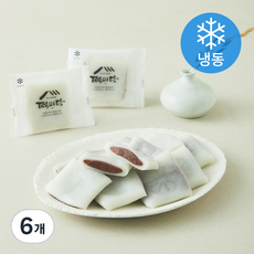 떡미당 앙꼬절편(냉동), 300g, 6개, 1개입
