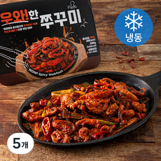 우와한 쭈꾸미 매운맛 (냉동), 300g, 5개