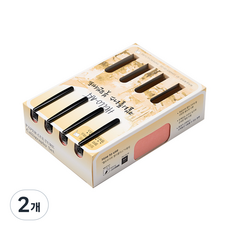 종이문화 헬로우아트 캘리플러스 붓펜세트 25 새몬 100p, A6, 2개
