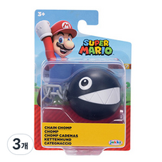 잭스퍼시픽 슈퍼마리오 닌텐도 멍멍이 피규어 40552 6.35cm, 3개