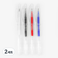 소잉바이핸드 아이롱펜 1mm 4p 세트, 화이트, 레드, 블루, 블랙, 2세트