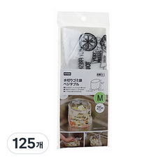 제이라이프 스탠딩 음식물 쓰레기 비닐백 화이트 15 x 10 x 18 cm, 125개