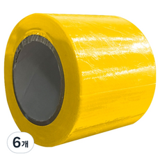 World Clean 高黏性強力布膠帶 50mm x 10m 黃色, 6個