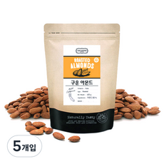 넛츠앤베리스 구운 아몬드, 400g, 5개