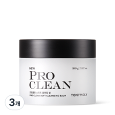 TONYMOLY 多效合一卸妝潔面霜, 3個, 100g