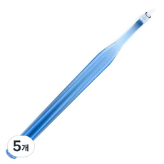 큐어덴트 A3 힐링케어 어금니 칫솔 슬림모 블루, 1개입, 5개