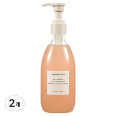 아로마티카 멜로우니스 오일 인 바디워시 매그놀리아 앤 샌달우드, 290ml, 2개