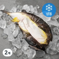 아라보감 담백 속 시원한 국산 자연산 손질 밀복 탕용 / 볶음용 (냉동), 500~700g, 2개