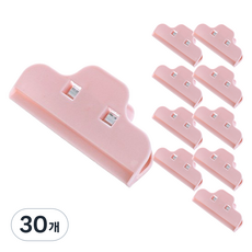 하이엉클 주방 다용도 봉지집게, 핑크, 30개