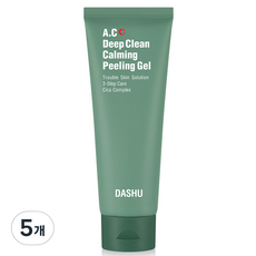 다슈 아크 딥 클린 저자극 각질케어 카밍 필링젤, 120ml x 5개, 5개, 120ml