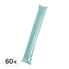 Maket Gamseong 素面加油棒氣球, 60個, 天藍色