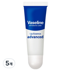 Vaseline 凡士林 潤唇精華, 進階, 10ml, 5個