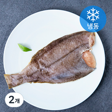 어부네생선가게 국내산 손질 가자미 (냉동), 170g, 2개