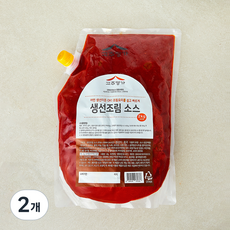 고추명가 생선조림 소스, 2kg, 2개