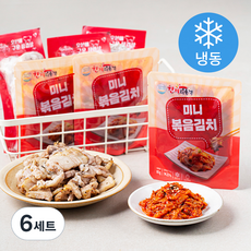 한품 오븐에 구운 삼겹살 100g + 미니 볶음김치 80g 세트 (냉동), 180g, 6세트
