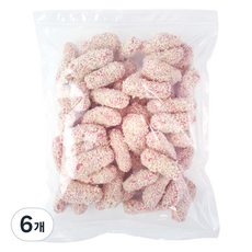 우리가스토리 백년초 찹쌀유과, 350g, 6개