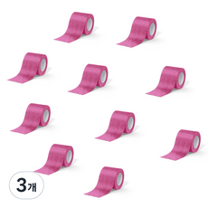 Daybyday 데이바이데이 밴드 5cm x 4.5m 핑크, 3개, 10개입