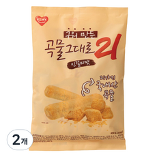 Gokmulgeudaero21 烘烤21種穀物原味年糕, 450g, 2個