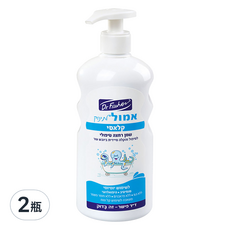 Dr.Fischer 費雪博士 寶貝問題肌膚護理沐浴油, 自然植萃, 溫和滋潤乾燥肌膚, 無激素石蠟油, 200ml, 2瓶