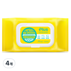 아리얼 더 퍼펙트 클렌징 티슈 플러스 랜덤발송, 100개입, 4개