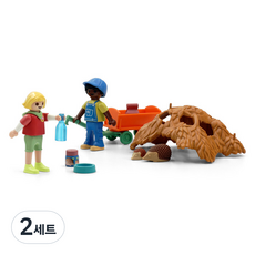 Playmobil 摩比人 刺蝟家庭照顧公仔組 71512, 2套