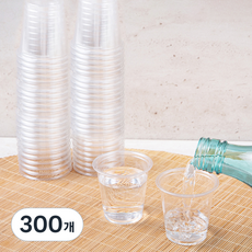 탐사 투명 PET 소주잔 65ml, 60개입, 5개