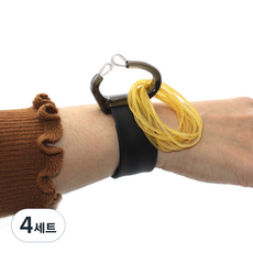 GS 손목 고무줄걸이 기타뷰티소품, 4세트