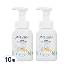 ATOMONDE Derma洗髮沐浴精, 300g, 10個