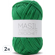 Knitt Masil毛線, 26綠色, 2個