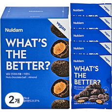 Nuldam 堅果巧克力球 杏仁 5入, 150g, 2個