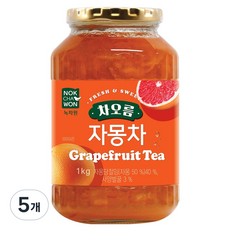 녹차원 차오름 자몽차, 1kg, 1개입, 5개