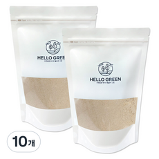 헬로우그린 볶은 미강 가루, 1kg, 10개