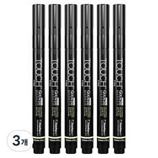 터치 오펙 불투명 과슈 마카 파인 PALE ORANGE 6p, 3개, 1색