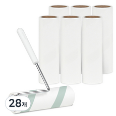 OLIVING 斜切式黏塵滾筒 + 補充包, 28個