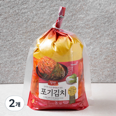 양반 산지의 고급 원재료로 만든 포기김치, 2.2kg, 2개