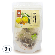 MOMAEJOWHA 柚子茶茶包, 1.5g, 3袋, 10包