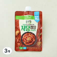 풀무원 저당쌈장 고소한맛 (냉장), 180g, 3개