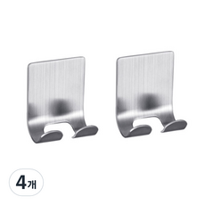 My Play 3M 不銹鋼剃須刀衣架, 單色, 4個