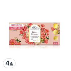 1802 LE CHATELARD 衣物護理機專用 造型香氛柔軟片 牡丹花束 正裝, 20張, 4盒