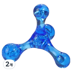 BM Design 涼感4球刮痧按摩器, 2個, 藍色