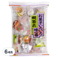 시와이세도 킷사코 전통간식 10종 세트, 6세트