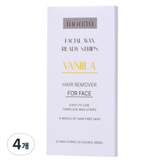 인온투 바닐라 왁스 스트립 페이스용 20p, 10g, 4개