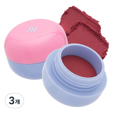 머지 블러리 립 무스, 6g, 3개, BL7 딥 체리쉬